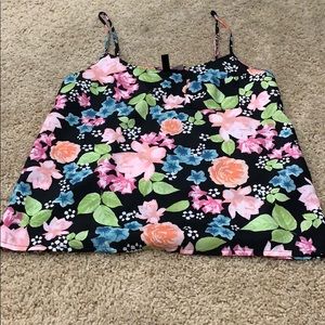 H&M flower tank top